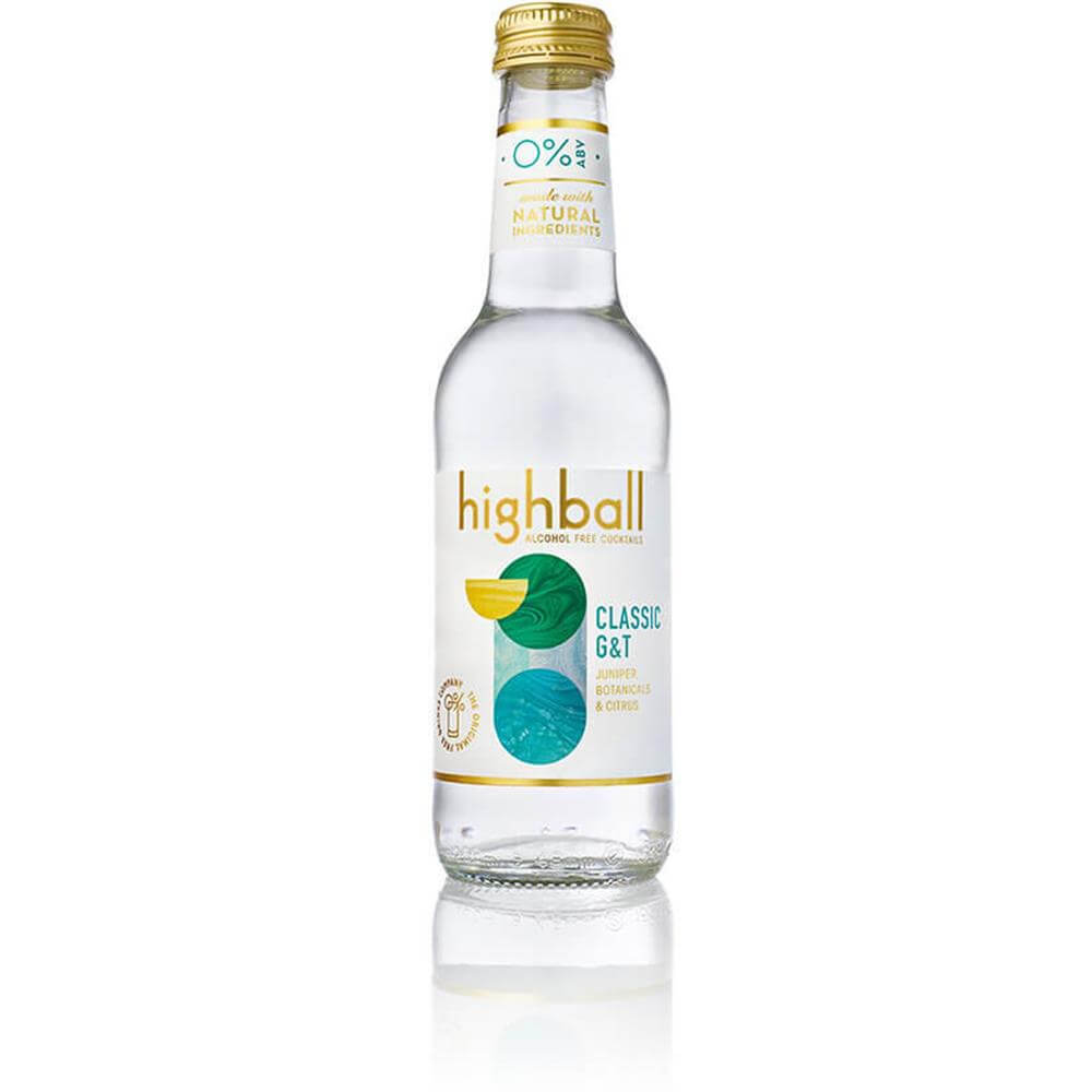 Highball Alcohol Free Cocktails Classic G&T 250ml